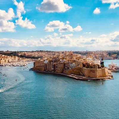 View from Valetta to the 3 cities